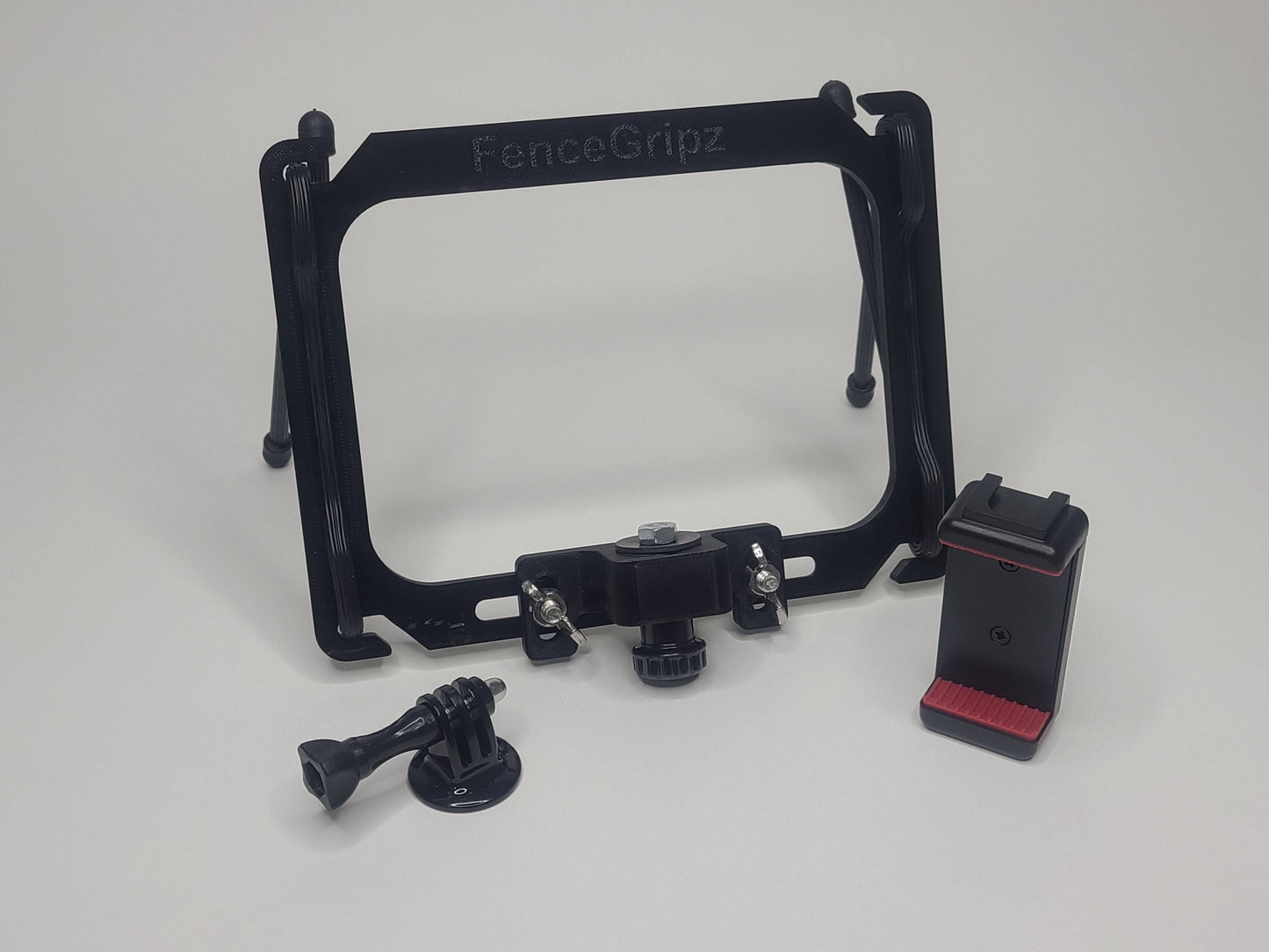 Camera fence mount